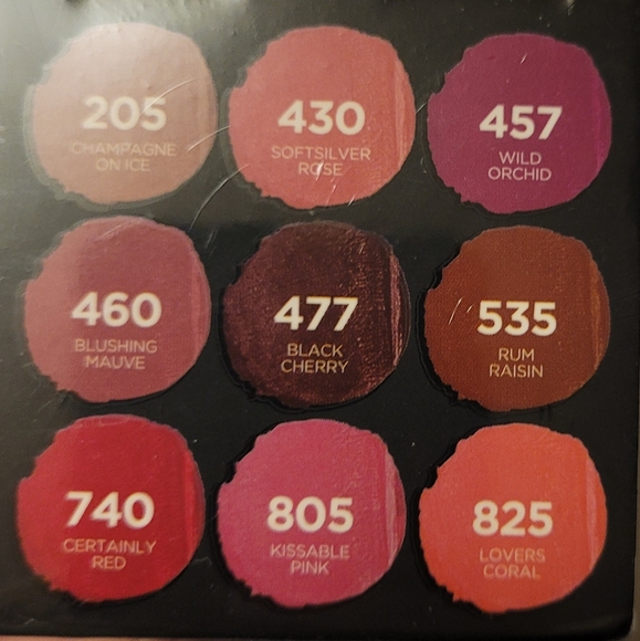 NEW Revlon Super Lustrous Lipsticks 9 piece Cube Travel Collection - Picture 4 of 4